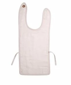FABELAB Mauve Muslin Feeding Bib