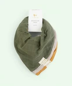 FABELAB Olive Garden Bandana Bibs Three Pack 7 FABELAB Olive Garden Bandana Bibs Three Pack