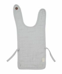 FABELAB Gris Babero Muselina Fabelab