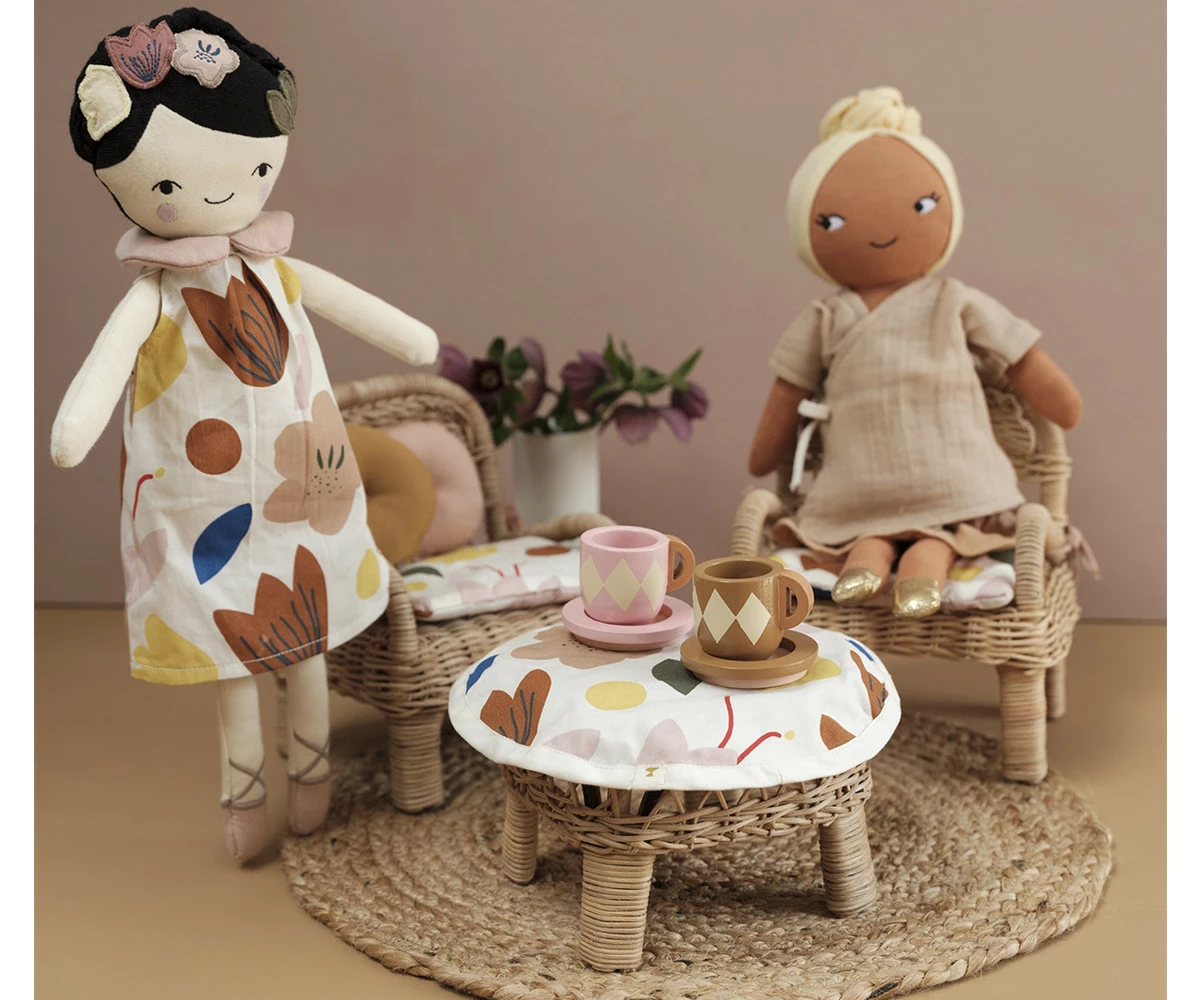 FABELAB Bambola Mei Mei Flower Print 3 FABELAB Bambola Mei Mei Flower Print