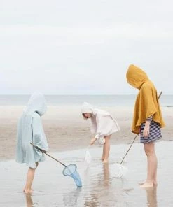 FABELAB Mauve Organic Cotton Muslin Poncho 7 FABELAB Mauve Organic Cotton Muslin Poncho