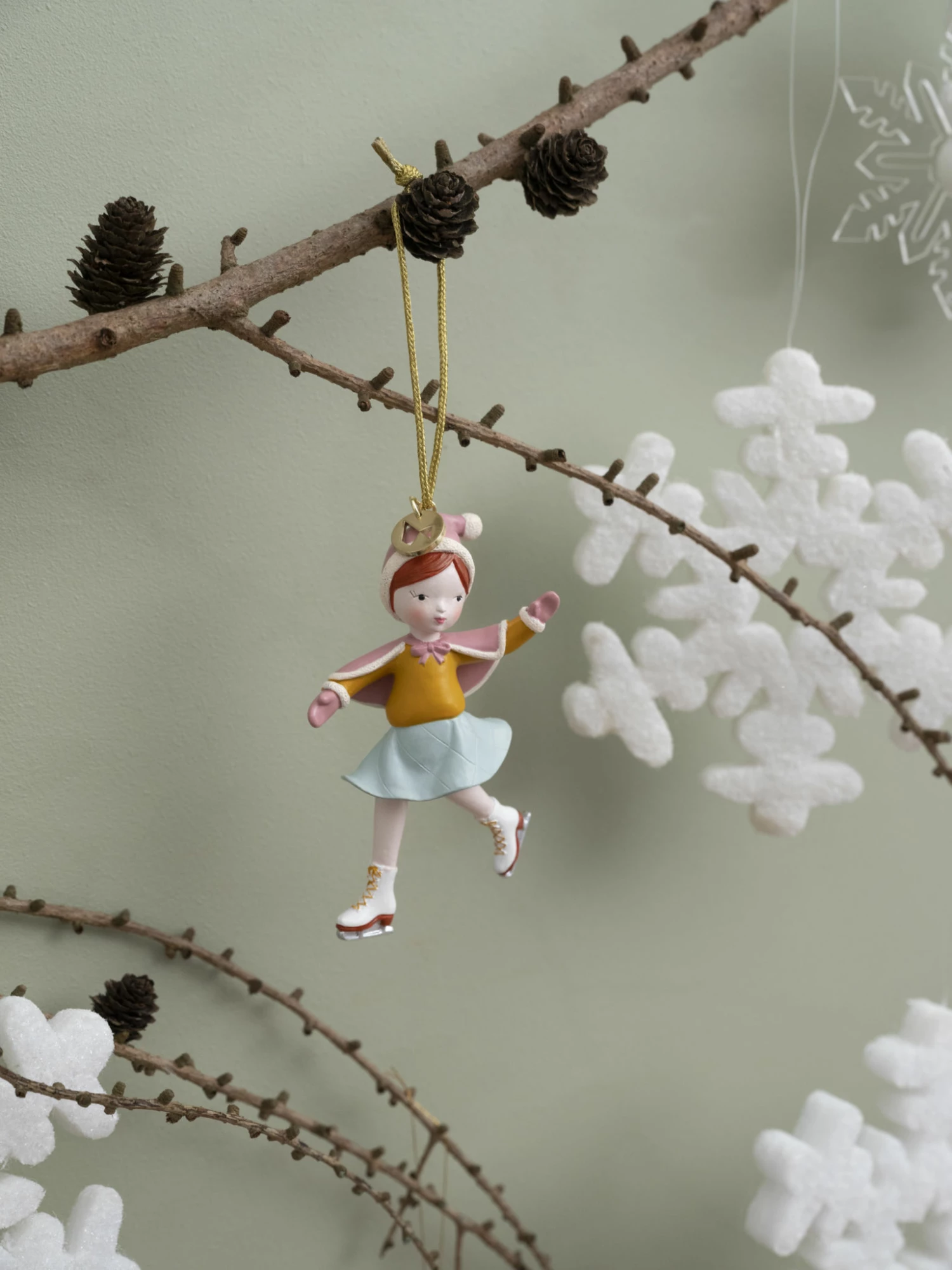 FABELAB Decoration De Noel Fillette Patins A Glace 4 FABELAB Decoration De Noel Fillette Patins A Glace