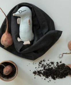 FABELAB Marvin The Mole Rattle Toy