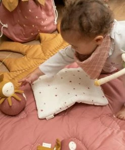 FABELAB Quilted Blanket - Strawberry