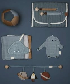 FABELAB Pelota Suave Tela Blue Mix