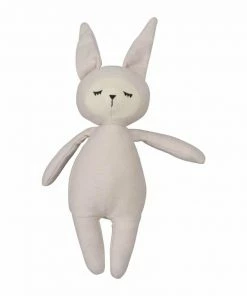 FABELAB Doudou Lapin Couleur Rose