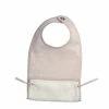 FABELAB Mauve Muslin Feeding Bib 2 FABELAB Mauve Muslin Feeding Bib