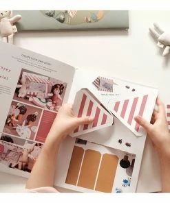 FABELAB Diy Booklet Camping In The Happy Fields