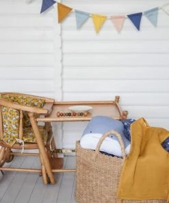 FABELAB Ochre Muslin Feeding Bib 7 FABELAB Ochre Muslin Feeding Bib