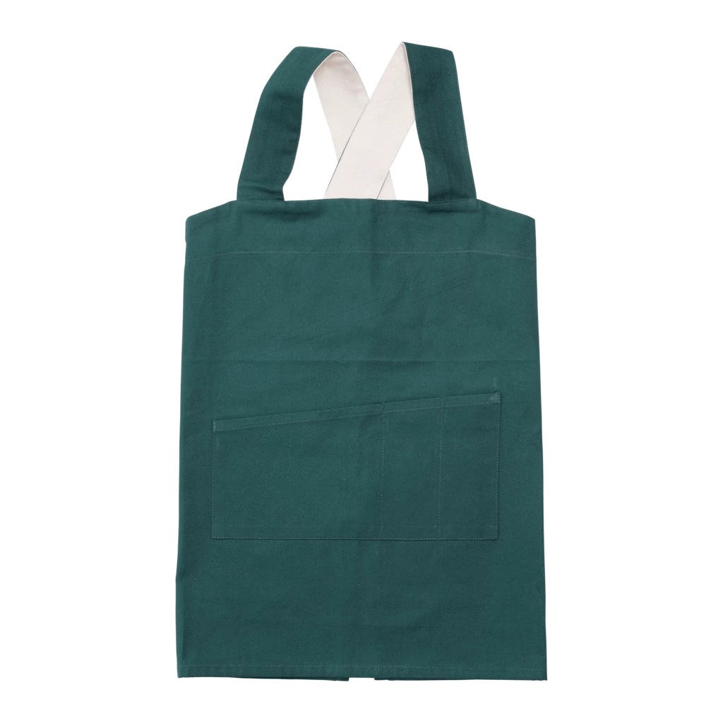 FABELAB Children's Pinafore Apron in Ever Green 3 FABELAB Children's Pinafore Apron in Ever Green