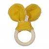 FABELAB Mustard Bear Ears Animal Teether 2 FABELAB Mustard Bear Ears Animal Teether