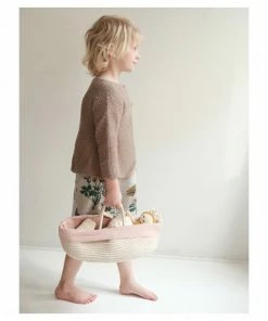 FABELAB Doll Basket With Cover