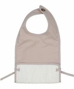 FABELAB Mauve Coated Feeding Bib