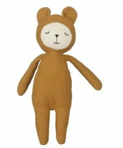 FABELAB Doudou Ours Ocre