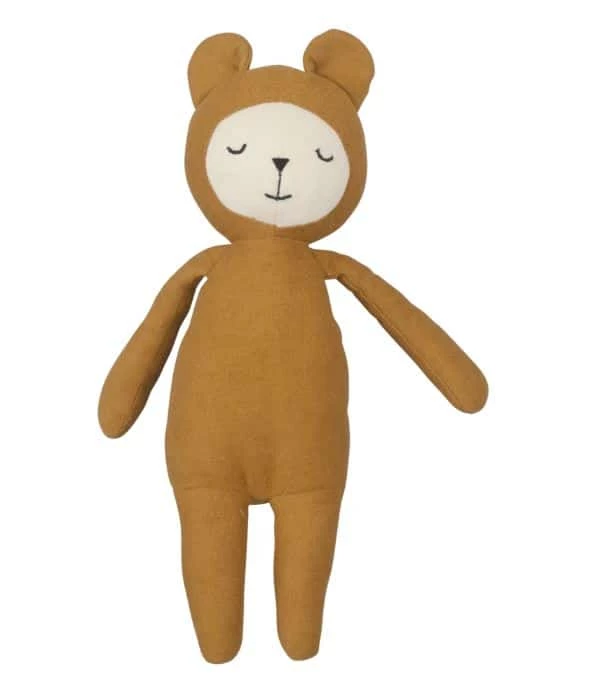 FABELAB Doudou Ours Ocre 3 FABELAB Doudou Ours Ocre