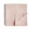 FABELAB Rose Vanilla Organic Cotton Muslin Swaddle Blanket