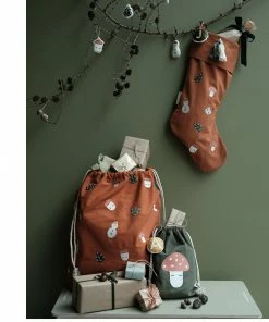 FABELAB Forest Christmas Stocking