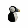 FABELAB Organic Cotton Puffin Rocking Rattle 1 FABELAB Organic Cotton Puffin Rocking Rattle