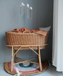 FABELAB Organic Cotton Rainbow Blanket Floor Rug