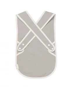 FABELAB Candycane Embroidery Crossback Bib