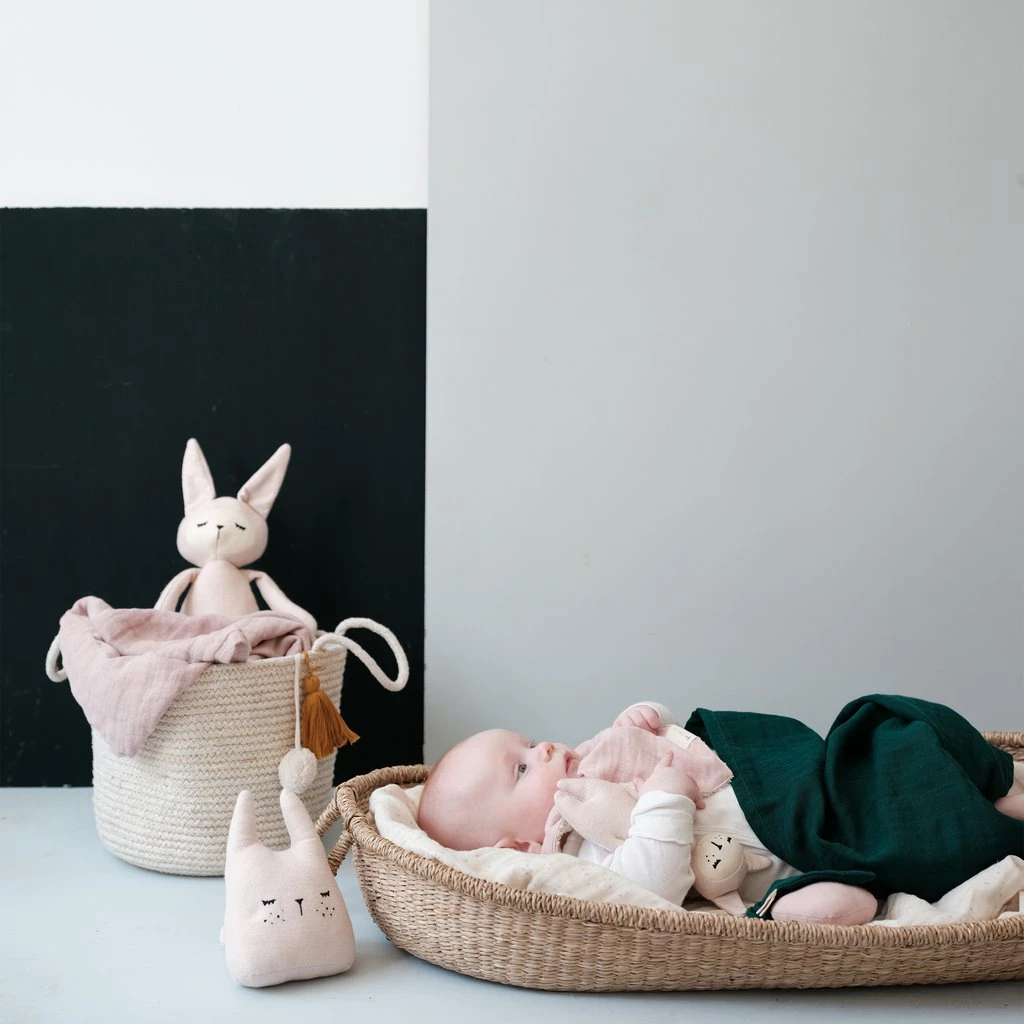 FABELAB Light Pink Bunny Music Mobile 7 FABELAB Light Pink Bunny Music Mobile