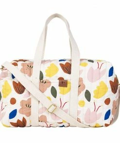 FABELAB Flowers Quilted Sports Bag