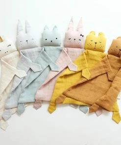 FABELAB Bunny Face Baby Animal Cuddle Baby Comforter