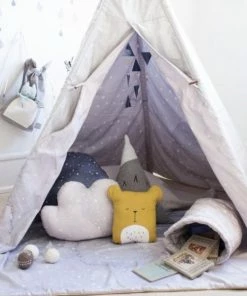 FABELAB Lazy Bear Animal Cushion