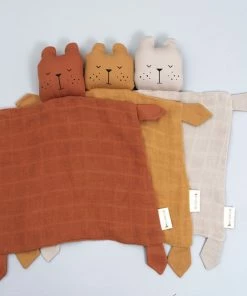 FABELAB Baby Animal Cuddle with Cinnamon Bear Face