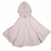 FABELAB Mauve Organic Cotton Muslin Poncho 1 FABELAB Mauve Organic Cotton Muslin Poncho
