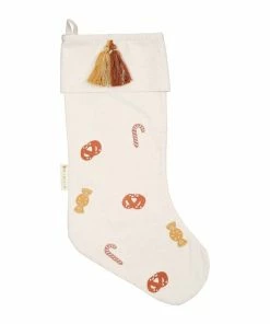 FABELAB Christmas Embroidered Stocking Candies