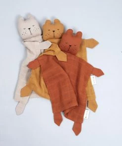 FABELAB Baby Animal Cuddle with Beige Bear Face