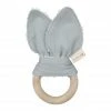 FABELAB Grey Blue Cat Ears Teether 1 FABELAB Grey Blue Cat Ears Teether