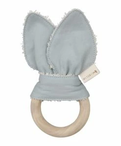 FABELAB Grey Blue Cat Ears Teether