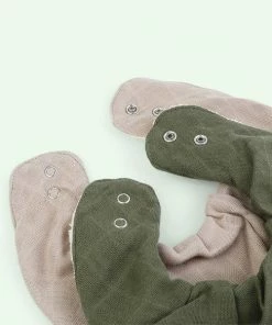 FABELAB Olive Garden Bandana Bibs Three Pack