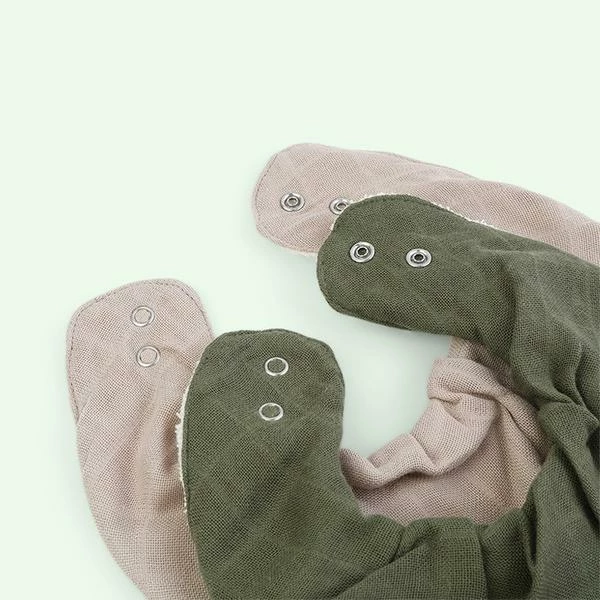 FABELAB Olive Garden Bandana Bibs Three Pack 3 FABELAB Olive Garden Bandana Bibs Three Pack