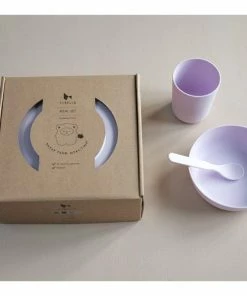 FABELAB Set Vajilla 4 Piezas Lilac