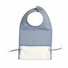 FABELAB Marina Blue Muslin Feeding Bib
