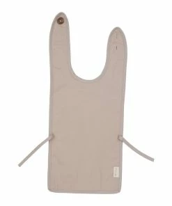 FABELAB Mauve Coated Feeding Bib