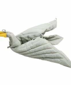 FABELAB Dreamy Bird Blanket in Foggy Blue