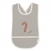 FABELAB Candycane Embroidery Crossback Bib 2 FABELAB Candycane Embroidery Crossback Bib