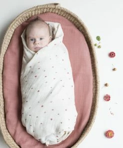 FABELAB Swaddle Muslins - Wild Berry (2 Pack)