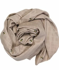 FABELAB Organic Cotton Abejitas Bee Muslin Swaddle Blanket