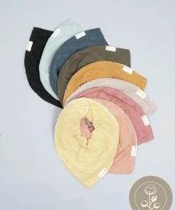 FABELAB Set of 3 Bandana Muslin Bib - Olive Garden