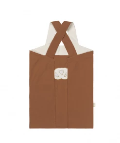 FABELAB Pretzel Embroidered Children's Apron in Cinnamon 9 FABELAB Pretzel Embroidered Children's Apron in Cinnamon