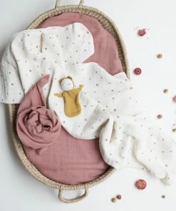 FABELAB Organic Cotton Swaddle for Baby