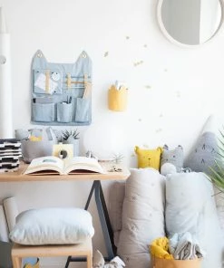 FABELAB Children's Animal Cushion Honey Yellow Bear 8 FABELAB Children's Animal Cushion Honey Yellow Bear