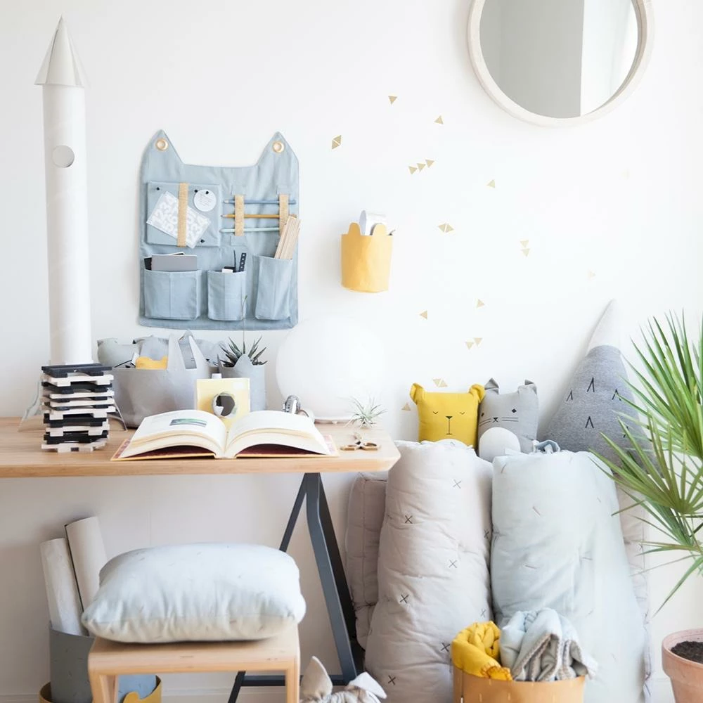 FABELAB Children's Animal Cushion Honey Yellow Bear 5 FABELAB Children's Animal Cushion Honey Yellow Bear