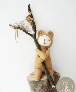 FABELAB Buddy Bear in Ochre