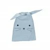 FABELAB Bolsa Merienda de Algodón Orgánico - Foggy Blue Cat 2 FABELAB Bolsa Merienda de Algodón Orgánico - Foggy Blue Cat